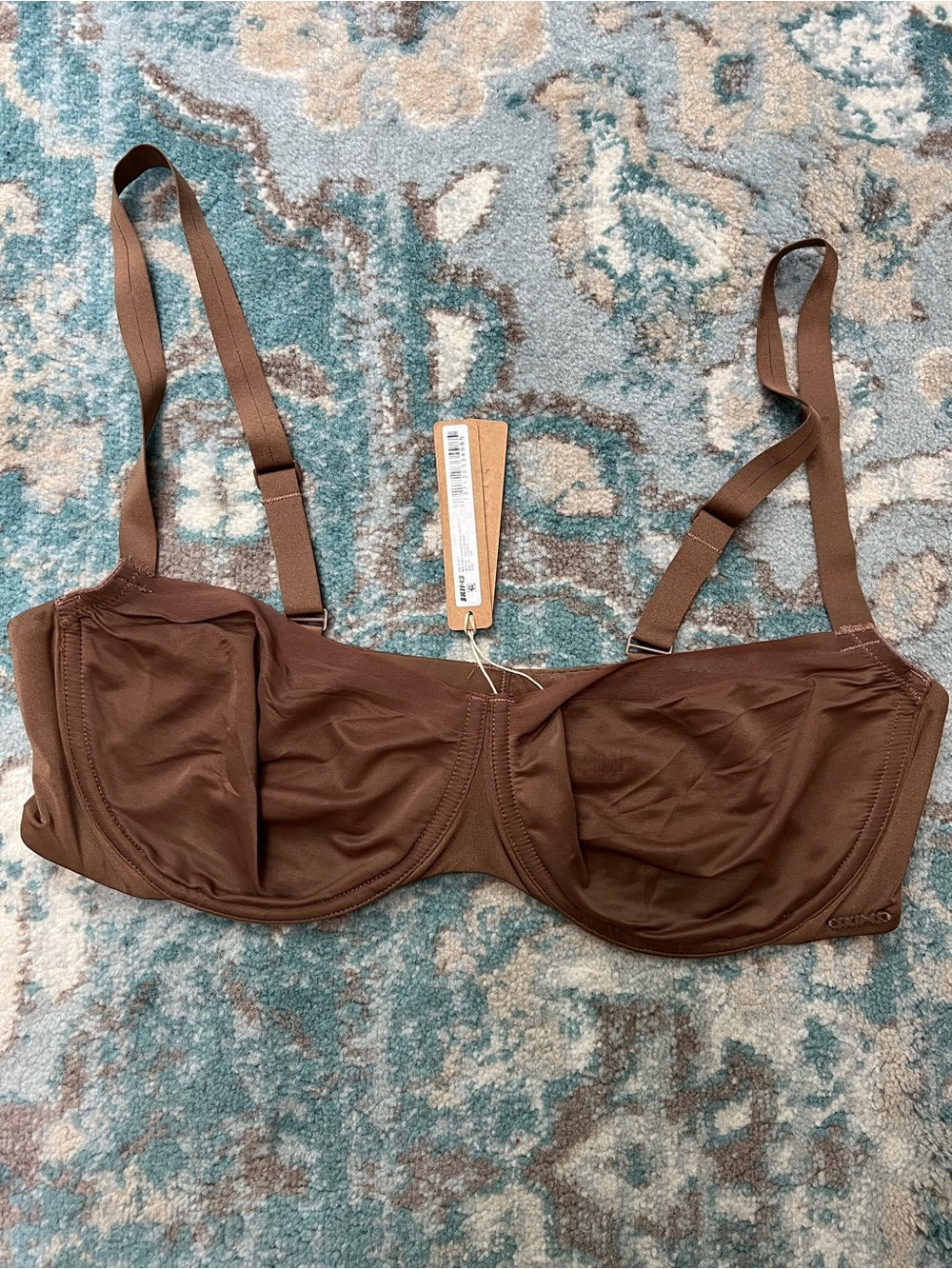 SKIMS Brown Underwire Balconette Bra